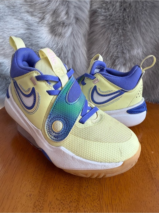 Nike Other - Nike Kids Yellow & Purple Sneakers